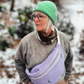 Beanie - green yellow