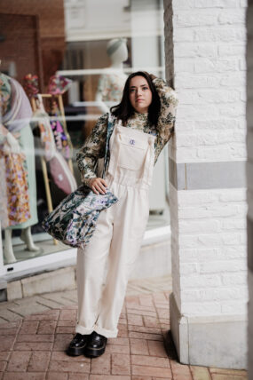 Jumpsuit - denim ecru